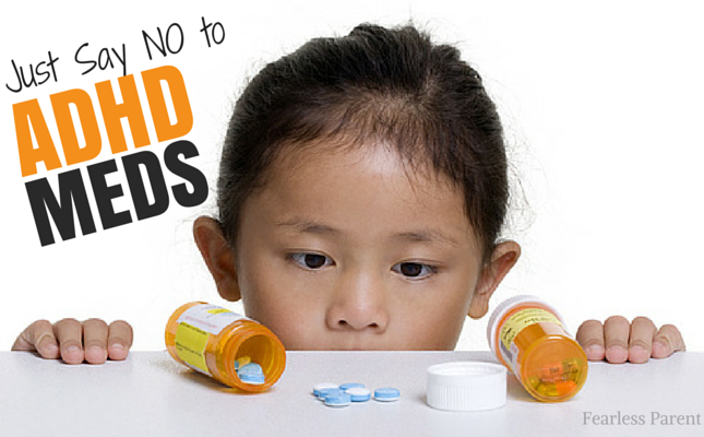 say no to adhd meds