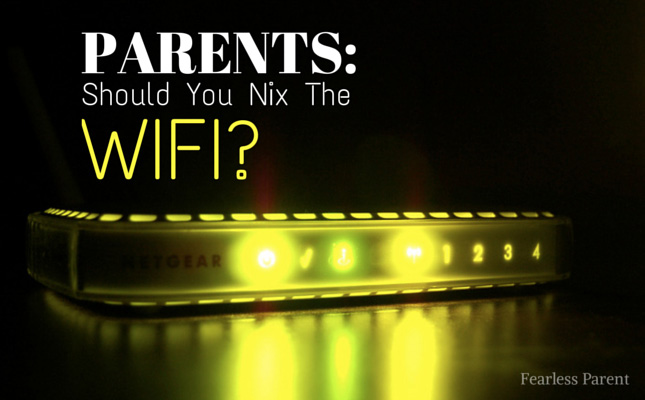 Parents: Should You Nix the WiFi?