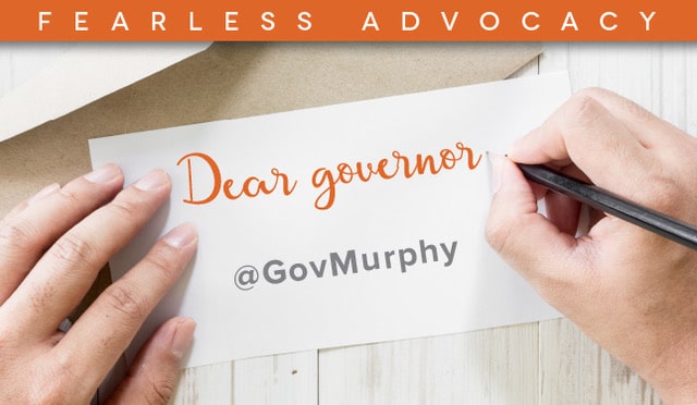 Dear Governor Murphy, Protect Religious Exemptions, Veto S2173/A3818
